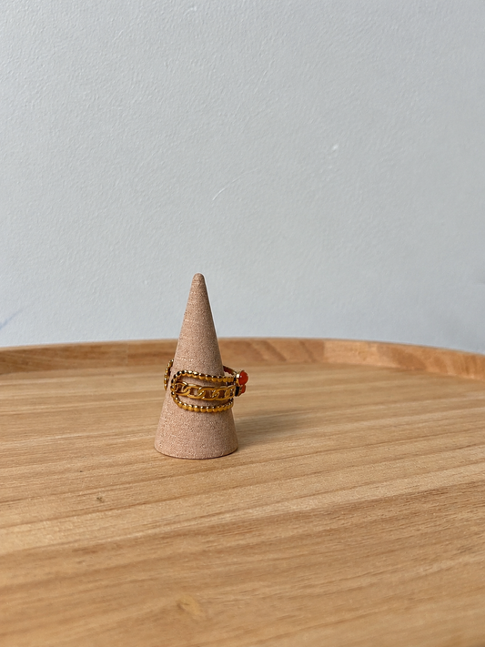 Bague pierre