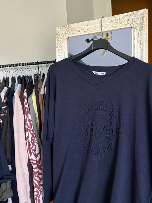 Sweat-shirt bleu marine « California »