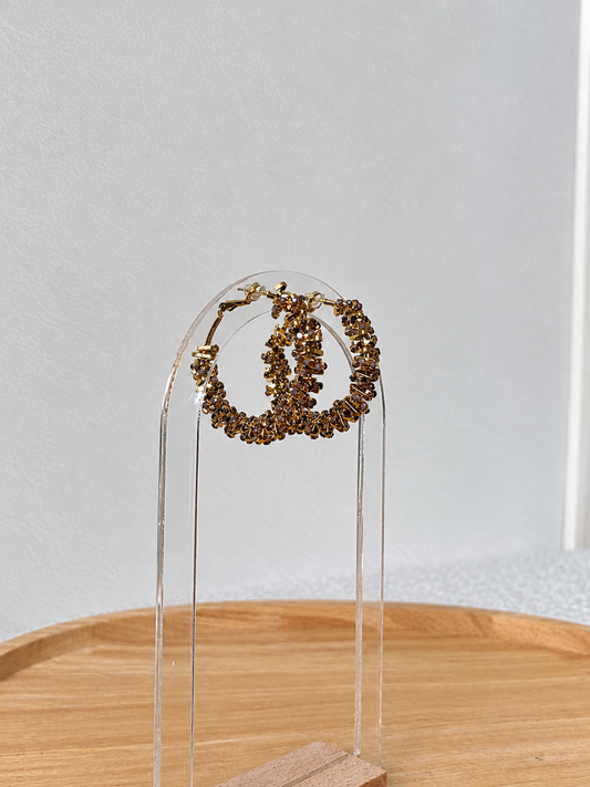 Boucles d’oreilles pierres