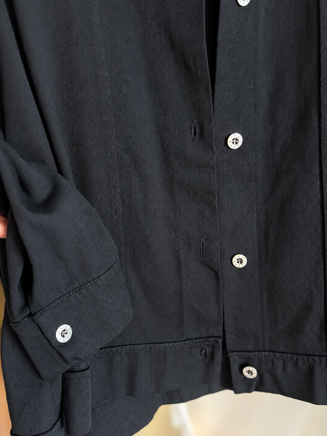 Veste saharienne noire