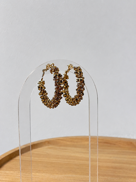 Boucles d’oreilles pierres