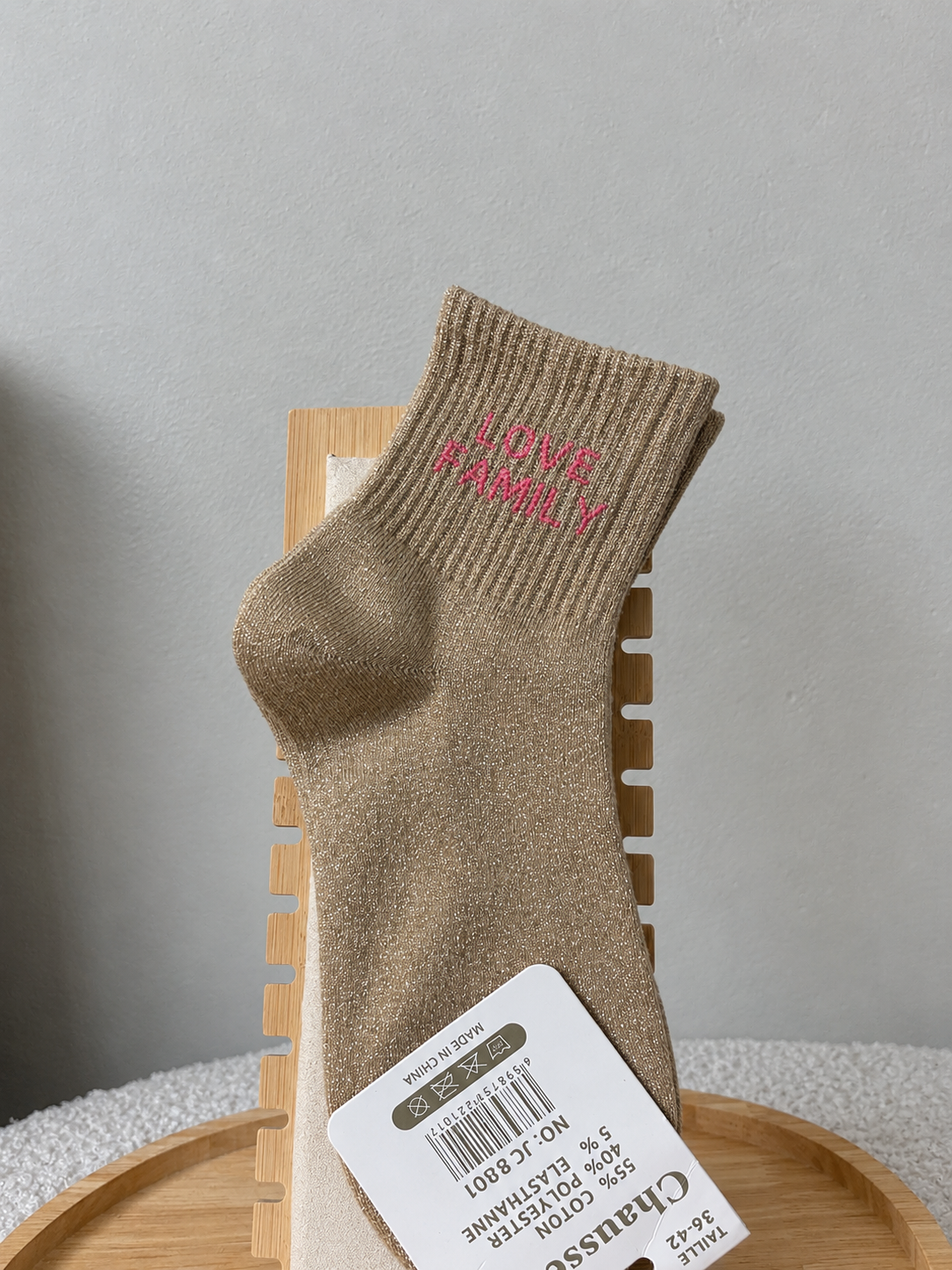 Chaussettes pailletées